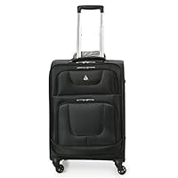 Aerolite 4 Wheel Spinner 24x16x10" incl. Wheels Lightweight Luggage Suitcase -Max Carry On Size for Southwest Airlines