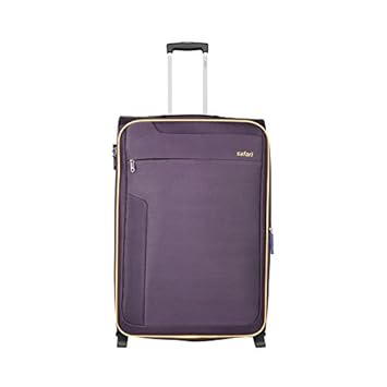 Safari Polyester 65 cms Purple Softsided Cabin Luggage (IRIS652WPUR)