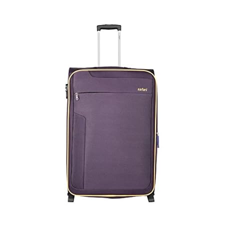 Safari Polyester 75 cms Purple Softsided Cabin Luggage (IRIS752WPUR)