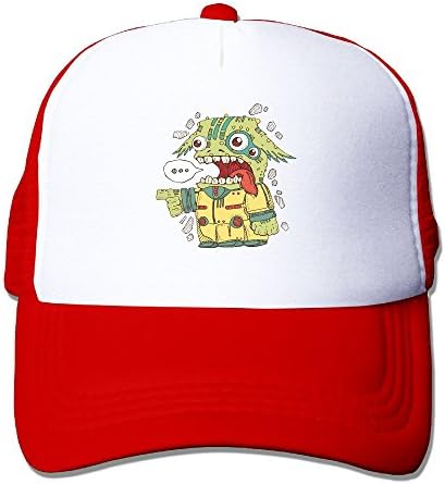 Funny Monster 112 Mesh Back Trucker Cap Snapback Hat