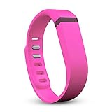 NIUTOP® Fitbit Flex Wristband Wrist Band Bracelet with Clasp Replacement Accessory for Fitbit Flex Activity and Sleep Tracker (Pink, Large)