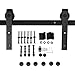 Homedex 8 Ft Country Barn Wood Sliding Door Hardware Track Set