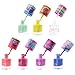 Townley Girl Dreamworks Trolls Nail Art Set, Includes: 240 Nail Gems, 42 Stickers, 7 Polishes, Carrying Bag
