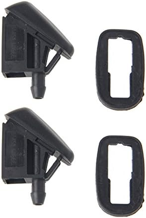 Guteauto 2 Pcs Fan Shaped Water Spray Windshield Wiper Jet Washer Nozzle For Ford Focus 2 mk2 mk3