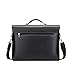 Mioy Modern Men's leather Business Bag Water resistant shoulder Messenger Bag 14