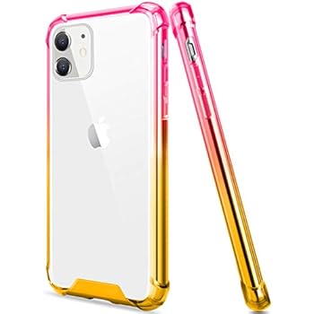 pink clear iphone 11 case