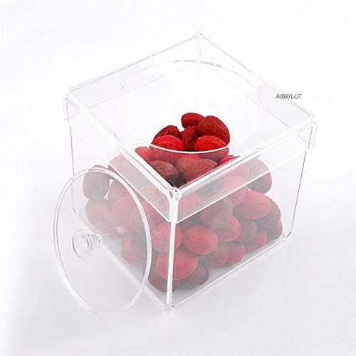 Faberplast Caja con Tapa, 12 x 12 x 12 cm: Amazon.es: Hogar