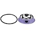 Ureverbasic Cat Bowls Pet Bowl Stainless Steel Cat Food Water Bowl with Rubber Base Small Pet Bowl Cat Feeding Bowls Set of 2