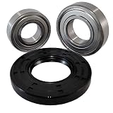 Front Load Bearings Washer Tub Bearing and Seal Kit with Nachi bearings, Fits Tub W10772618 (Includes a 5 year replacement warranty and link to our"How To" videos)