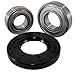 Front Load Bearings Washer Tub Bearing and Seal Kit with Nachi bearings, Fits Frigidaire Tub 131525500 (Includes a 5 year replacement warranty and link to our 