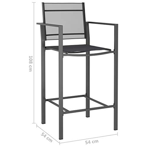 Tidyard 9-TLG.Bar-Set Garnitur Stehtisch Barset Gartenbar Gartenmöbel Sitzgruppe Gartengruppe Gartengarnitur Mit 1 x… – Bild 4