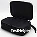 TestHelper KCH19 Double Layered & Padded Carrying Zipper Case with Wrist Strap Use for Handheld Multimeter,Phase Indicator,Thermometer, Calibrator,Clamp Meter