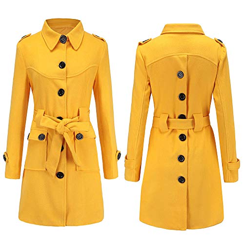 image for Pervobs Women Parkas&Down Jacket Pervobs Women Winter Warm Woolen Coat
