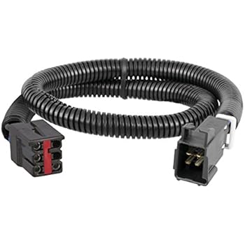 Amazon.com: CURT 51322 Quick Plug Electric Trailer Brake ... lincoln ac 225 plug wiring 