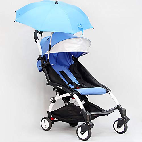 THEE Wheelchair Pushchair Baby Stroller Parasol Rain Sun Canopy Stretchable Pram Stroller Umbrella Holder Clip Clamp - Thumbnail 2