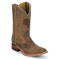 Nocona Mens MDSHSU12 Sam Houston State University Collegiate Laser Boots-Brown 11.5 D