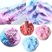 iWeller 2018 New Scented Cotton Candy Cloud Slime Putty 2 Pack, 120ml Corlorful Mixing Fairy Unicorn Fluffy Stretchy Squishy Could Slime Stress Relief Clay Toy for Kids and Adults.