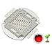 Chanzon High Power Led Chip 100W Deep Red Plant Grow Light (650nm-660nm/Input 3000mA/DC 20V-24V/100 Watt) SMD COB Emitter Diode Components 100 W Bead for DIY Hydroponic/Flower Growing Lamps
