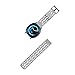 Baaletc 20mm Quick Release Watch Band for Samsung Gear Sport Smartwatch/Garmin Vivoactive 3 Strap Release Watch Strap Wristband（Breathable Design Silicone Material）