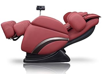 Ideal Massage Full Featured Shiatsu Chair With Built In Heat Zero Gravity Positioning Deep Tissue Massage Red