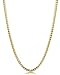 FIBO STEEL 3mm Curb Chain Necklace for Men Stainless Steel Biker, 24