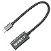 Mini DP to HDMI, Iovect Nylon Braided Thunderbolt to HDMI Adapter for MacBook Air/Pro, Microsoft Surface Pro (Black2)