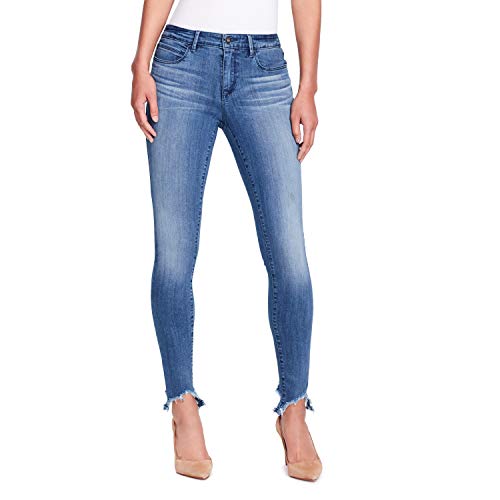Skinnygirl Women's The Skinny Jean in Injeanious Stretch Denim, bleaker/Sharkbite Hem 28 - Thumbnail 4