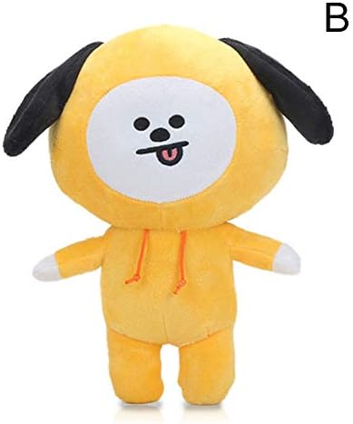 Xinhua488 Cute Cartoon Animal Kpop BTS BT21 Bangtan Boy Plush Stuffed Toy Doll Pillow Cushion Home Decor Fans Gift (CHIMMY)