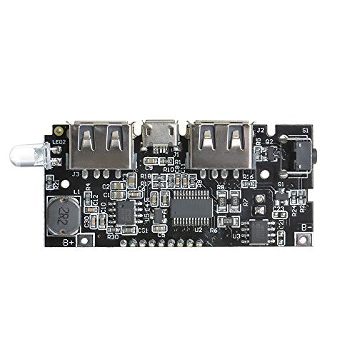Anmbest 2PCS Dual USB 5V 2.1A 1A Mobile Power Bank 18650 Battery Charger Protection PCB Power Module Accessories for Phone DIY New LED LCD Module Board