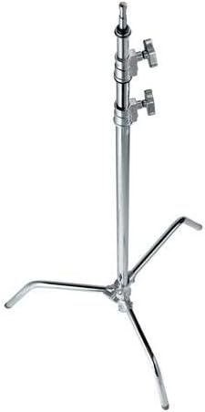 Avenger A2033L Steel 40-Inch Sliding Leg Century Stand 33 with 2 Risers (Chrome)