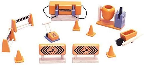 Njoykids Construction Wooden Toy Set