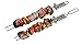 BBQ-AID Premium Barbecue Metal Skewers for Kabobs with Quick Release - Double Pronged, Stainless Steel Metal Skewers for Grilling - Kebab Skewers, Shish Kabob Skewers, Kabob Sticks, Veggies & More