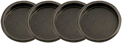 Design house 182071 2-1/8-inch Closet Door Finger Pull Oil Rubbed Bronze 4-Pack