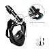 Snorkel Mask Full Face Anti-fog 180° Panoramic Diving Mask Upgraded Breath Free Snorkeling Mask