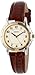 Seiko Women's SXGA02 Two-Tone Watch with Brown Leather Band