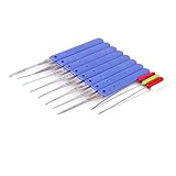 NYKKOLA 12Pcs/ Set Lock Broken Key Extractor Remove Removal Hooks Needle Locksmith Tool Set
