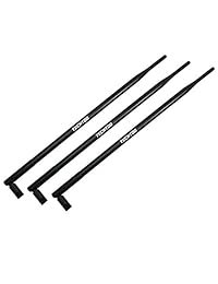 techtoo® 9dbi Omni Antena wifi con conector RP SMA para red inalámbrica Router adaptador USB tarjetas PCI PCIe cámara IP Wireless Range Extender (3 Pack)