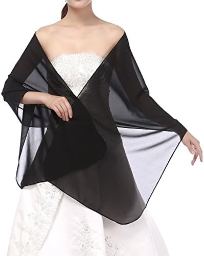 Yesdo Sheer Bridesmaid Shawls Evening Wraps for Prom Party