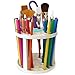 Paint Brush Holder - Cool Sturdy Art & Craft Organizer for Kids Art Supplies - 49 Hole Paint Brush Organizer - Best for Tidy Craft Supplies, Artist Tools, Pens, Pencils, Markers & Painting Supplies