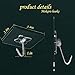 MOKARO Wall Adhesive Heavy Duty Hooks - Value Pack Large Utility Hooks Without Nails,Clear Hanging Hooks Value Pack for Kitchen Bathroom Office Decorations