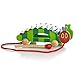 World of Eric Carle Wood Pull Along Xylophone Instrument for Kids