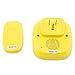 SadoTech Wireless Doorbells for Home, Apartments, Businesses, Classrooms, etc. - 1 Door Bell Ringer & 1 Plug-In Chime Receiver, Battery Operated, Easy-to-Use, Wireless Doorbell w/LED Flash, Yellow