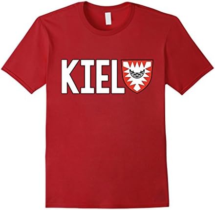 Men's Kiel t shirt herren - Kiel shirt damen - Kiel tshirt jungen XL Cranberry