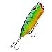 A-SZCXTOP Fishing Lures Topwater Floating Popper Poper Lure Hooks Bait Bass Crankbait (Type2)