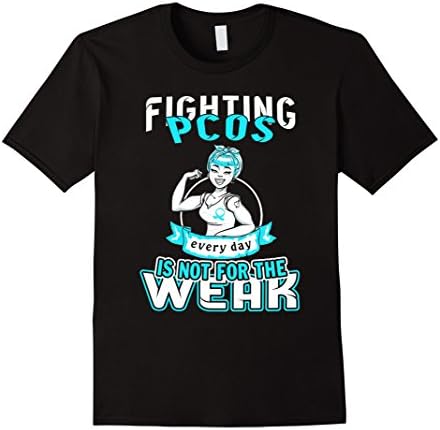 Men's Fighting PCOS Everyday is Not For The Weak  3XL Black