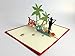 IShareCards® Handmade 3D Pop Up Greeting Cards for Father,Thank You Cards for Dad -(I Love DAD)