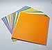 [Taro's Origami Studio] Standard 6 Inch One Sided 23 Colors 200 Sheets Square Easy Fold Premium Japanese Paper for Beginner (Gold and Silver Included)