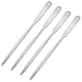 4 Pack Letter Opener Stainless Steel Lightweight Hand Envelope Slitter, Silver