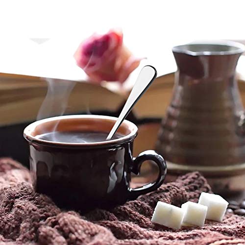 Tea Spoons Set of 6, Elegant Life Good Stainless Steel Teaspoon, Coffee Spoon, Mirrored Finish, Dishwasher Safe, 5.5 Inches (silver). - Thumbnail 6