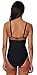 v28 Padded One Piece Mesh Panel Swimsuit Swimwear Monokini (US: XXL, Black)